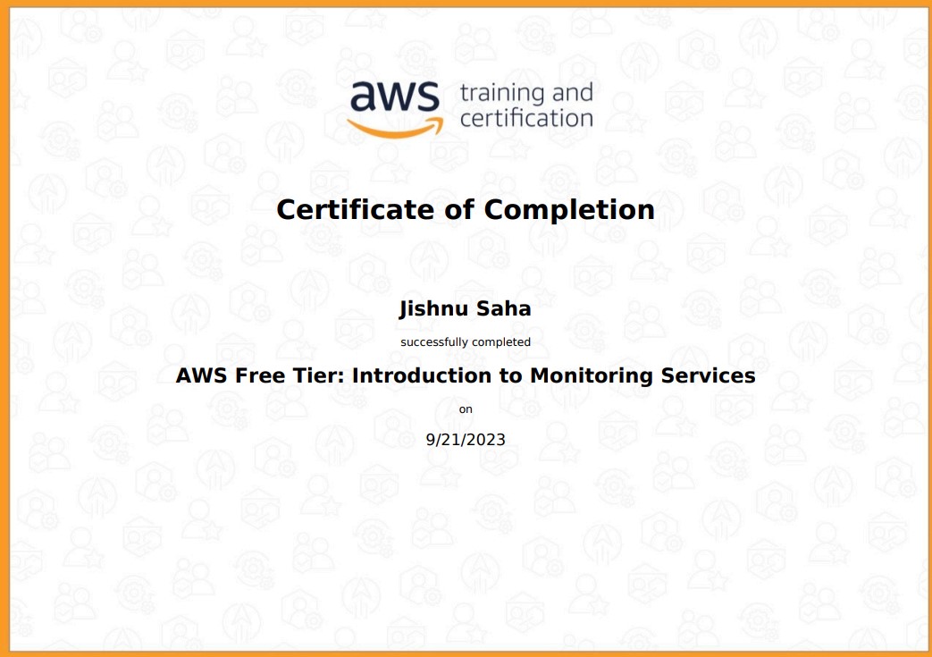 AWS Free Tier: Introduction to Monitoring Services
